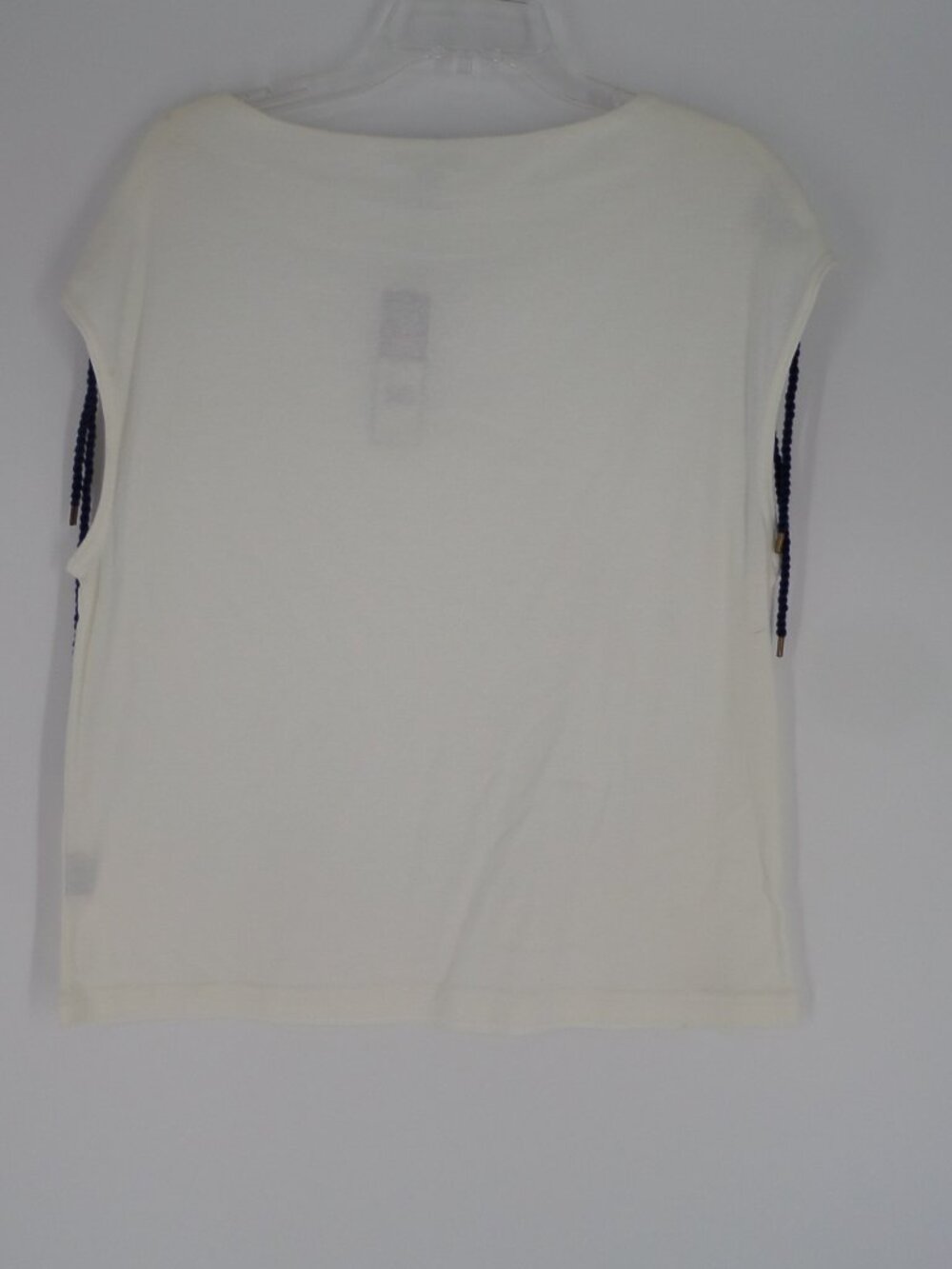 American Living White Cotton Sleeveless Top Size XL NWT - Picture 2 of 8
